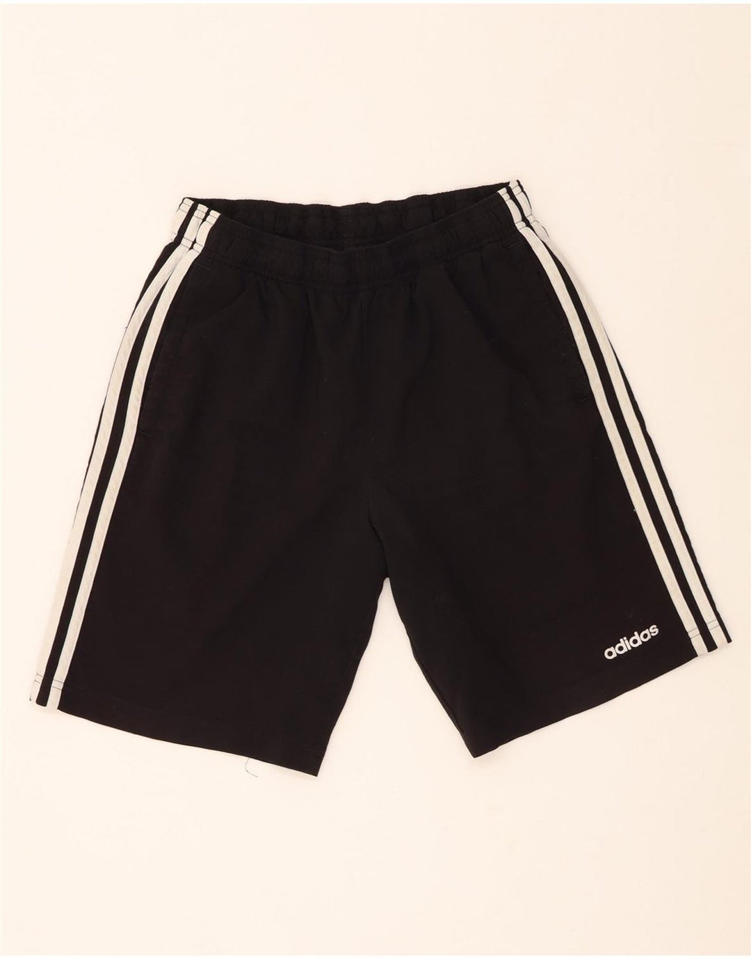 Shorts esportivos Adidas meninos 13-14 anos preto poliéster