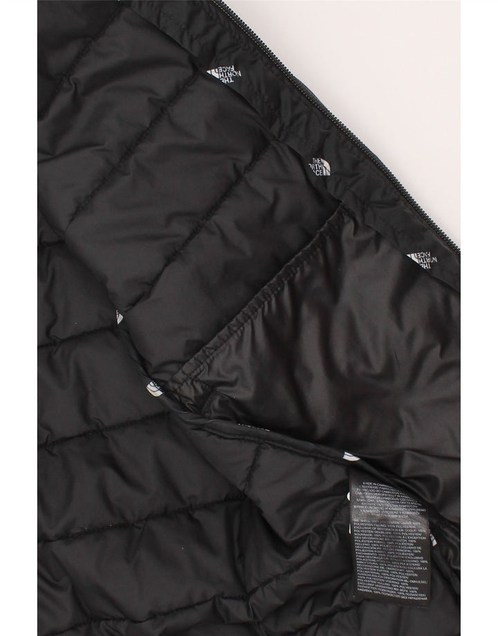 Jaqueta acolchoada com capuz gráfico The North Face Boys 9-10 anos médio preto