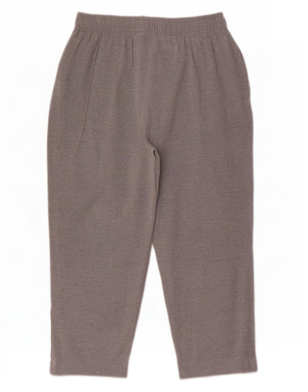 Calça de treino masculina Lotto XL cinza manchado de algodão