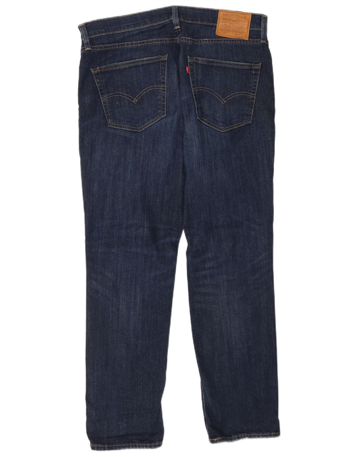 Levi's Masculino 511 Slim Jeans W36 L30 Azul Marinho Algodão
