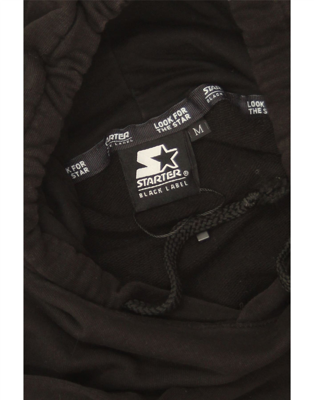 Jumper com capuz gráfico masculino Starter médio preto