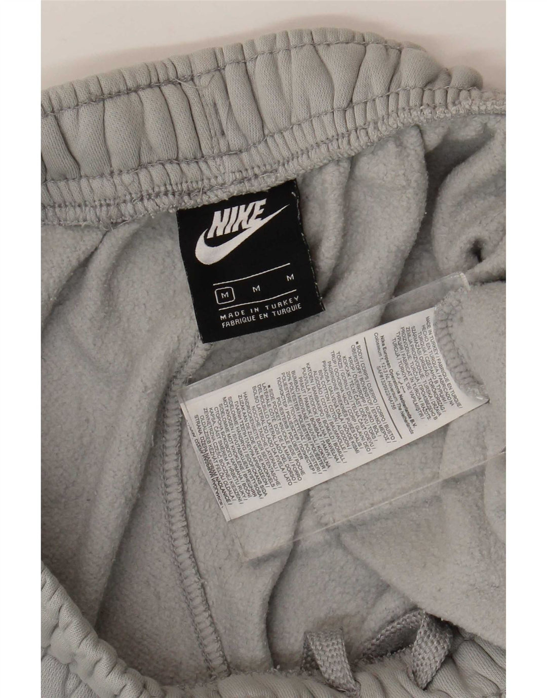 Calça esportiva masculina Nike Cargo Crop joggers algodão cinza médio
