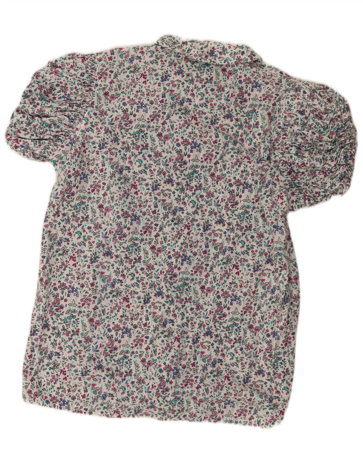 Blusa feminina de manga curta Nadine H EU 38 médio branco floral