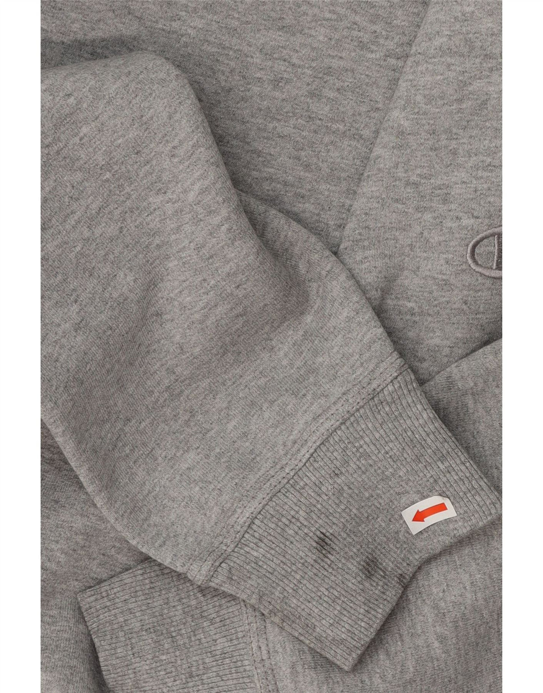 CHAMPION Moletom Masculino Jumper Grande Algodão Cinza