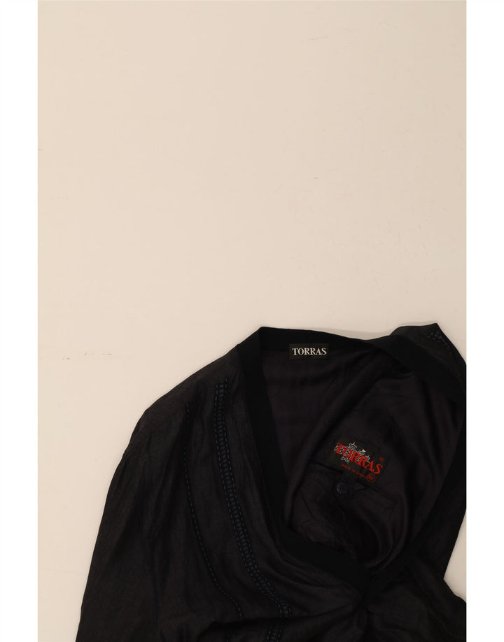 Jaqueta bomber masculina TORRAS EU 52 XL azul marinho