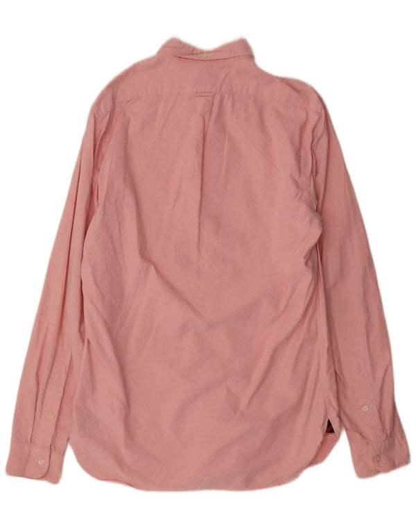 Polo Ralph Lauren Mens Camisa Slim Fit Médio Algodão Rosa