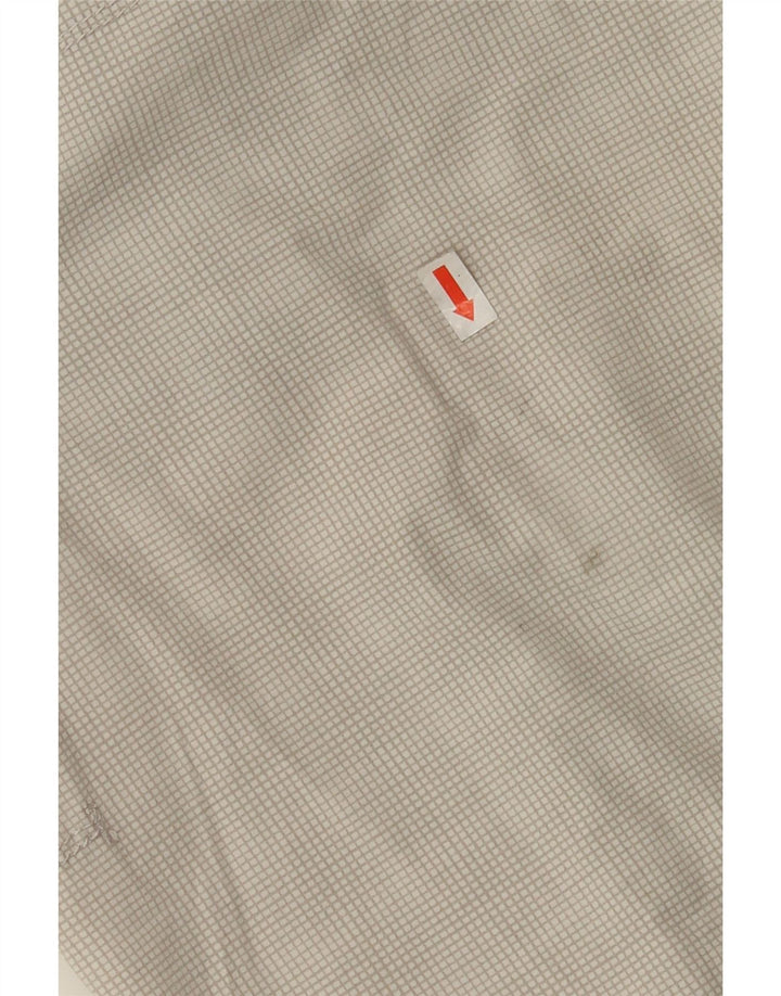 Shorts cargo masculino CALVIN KLEIN W33 algodão xadrez cinza médio