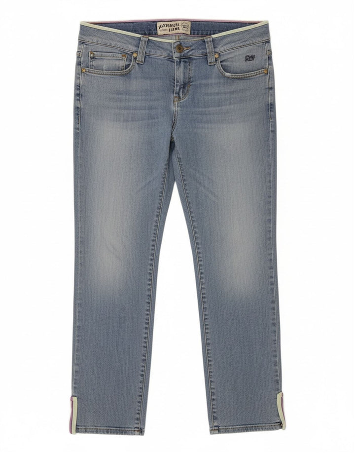 ROY ROGERS Calça jeans feminina slim W29 L28 algodão azul