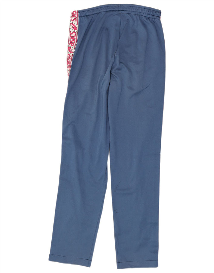 Calça de treino masculina Asics Graphic azul médio Colourblock poliamida