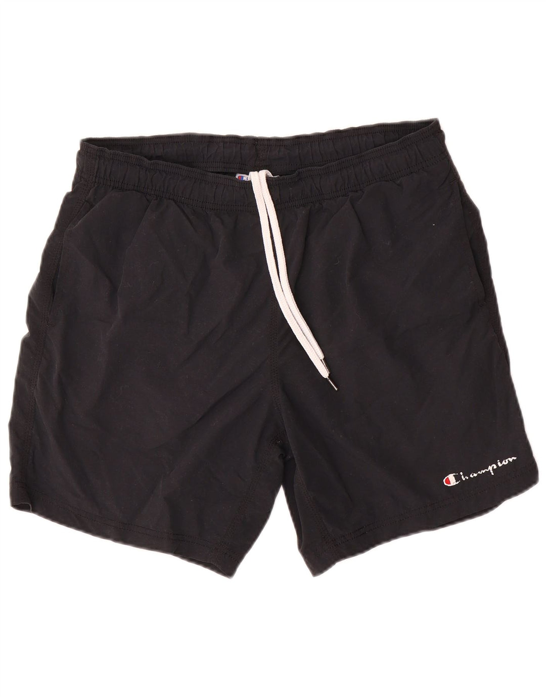 Shorts esportivos masculinos Champion médio preto