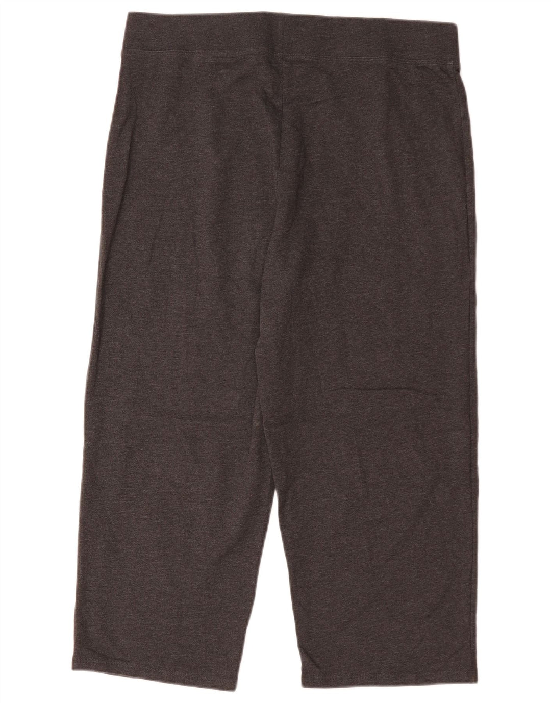 Leggings capri femininos MARKS & SPENCER Reino Unido 14 grande algodão cinza
