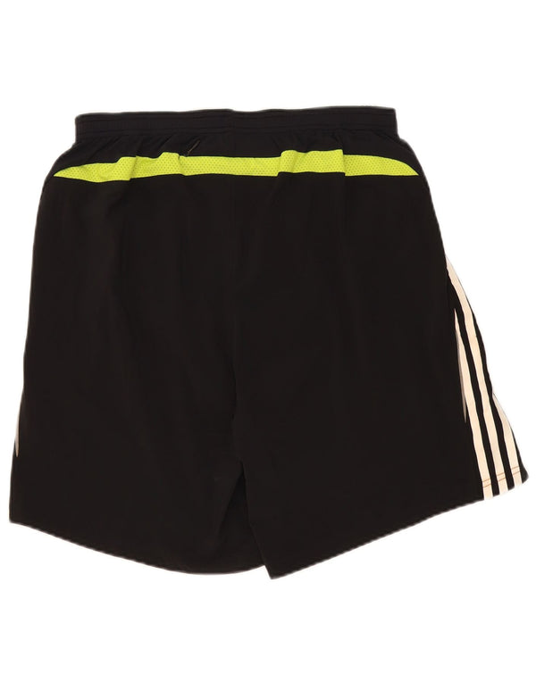 Adidas Mens Sport Shorts Grande Poliéster Colorblock Preto
