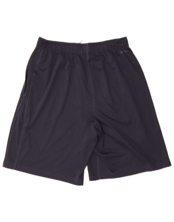 Nike Mens Dri Fit Sport Shorts Medium Navy Blue Polyester