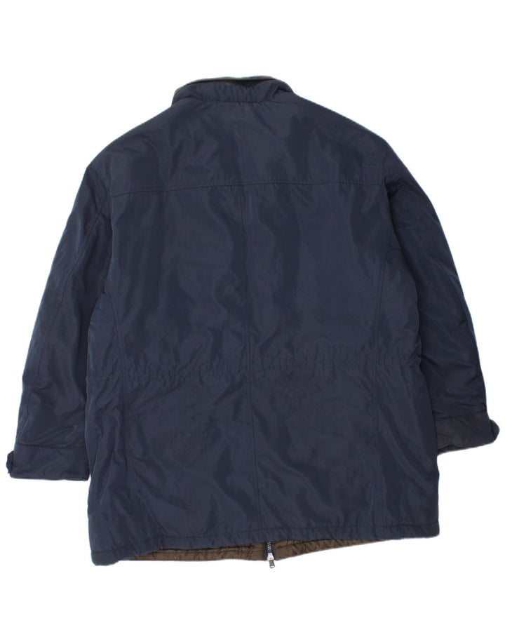 Jaqueta acolchoada masculina Spada UK 46 3XL poliéster azul marinho