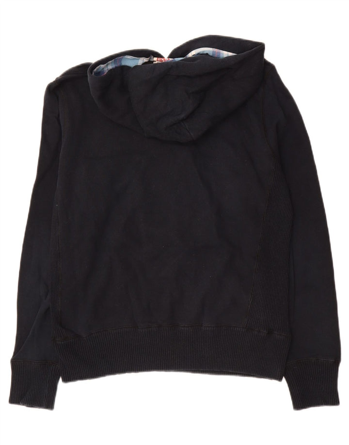 FRANKLIN MARSHALL Mens Boxing Graphic Hoodie Jumper XS Black Cotton Vintage Franklin Marshall and Second-Hand Franklin Marshall from Messina Hembry 