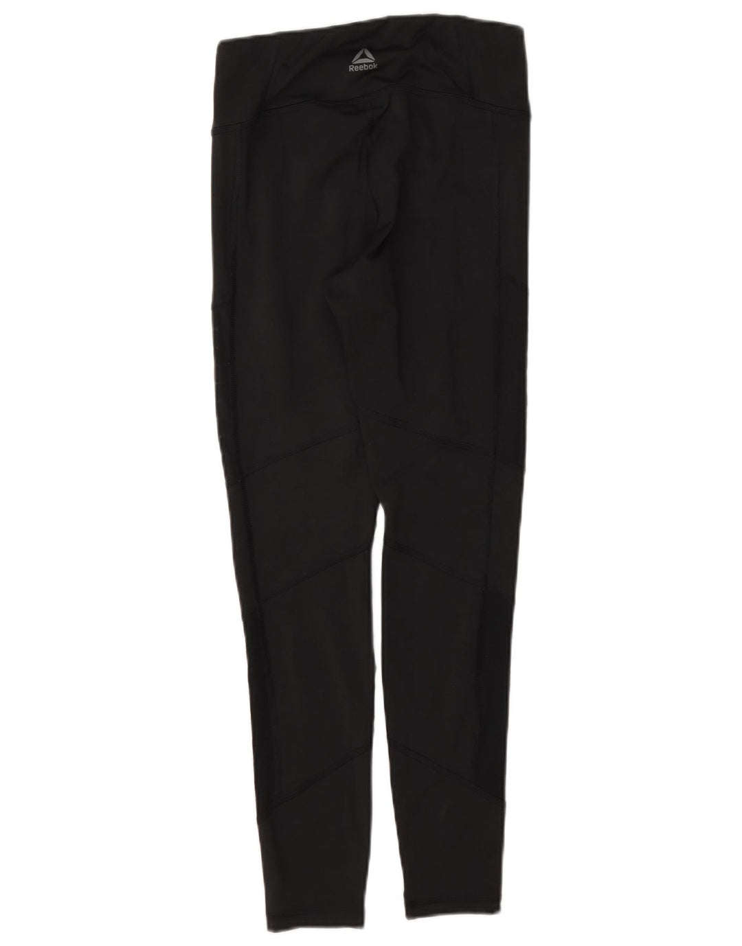 Leggings Reebok Mulher UK 8/10 Pequeno Poliéster Preto