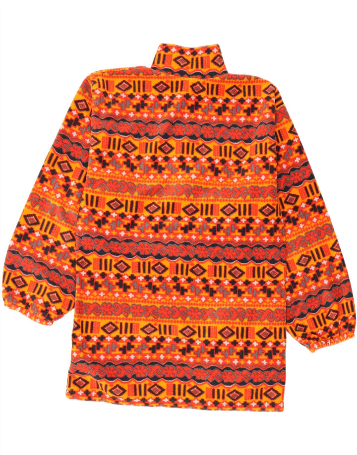 Jaqueta de lã masculina vintage UK 38 média multicolorida Fair Isle
