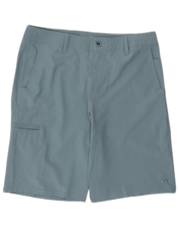 Shorts cargo masculino O'Neill W34 grande poliéster azul