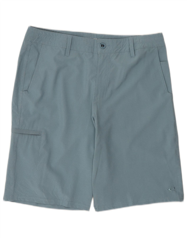 Shorts cargo masculino O'Neill W34 grande poliéster azul