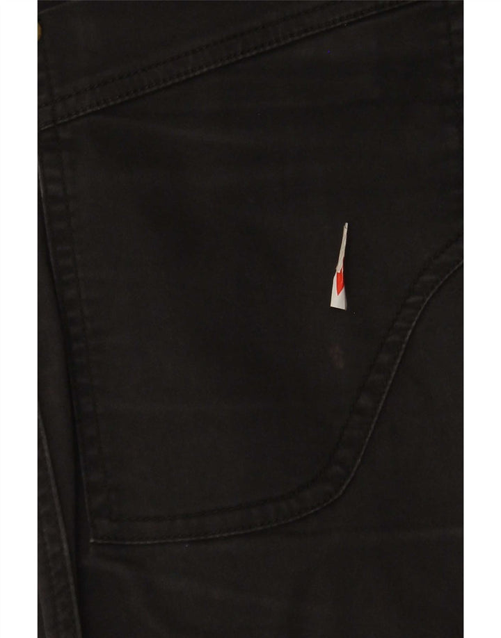 Calça casual reta masculina Benetton W34 L33 cinza