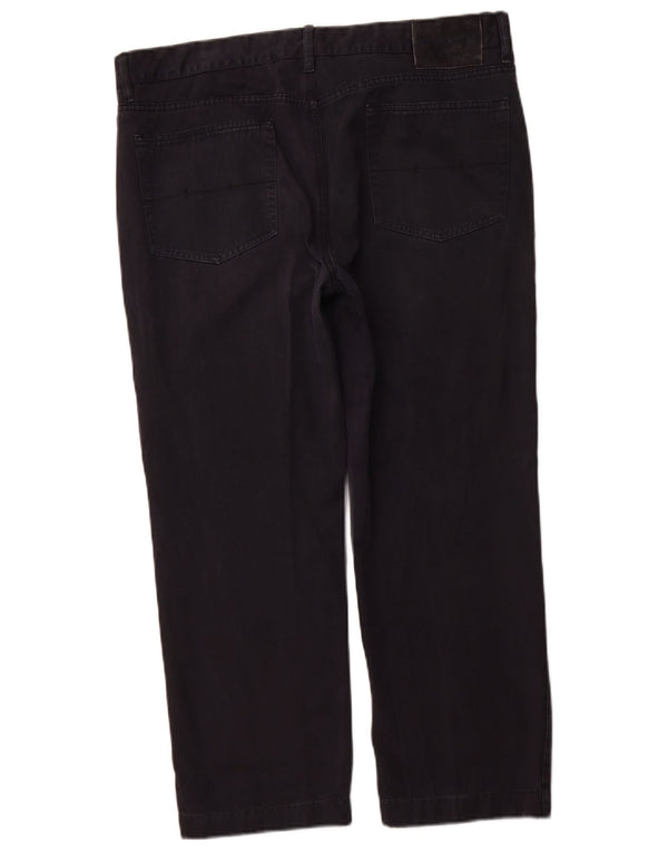 Calça casual reta masculina BEST COMPANY EU 54 2XL W38 L26 azul marinho