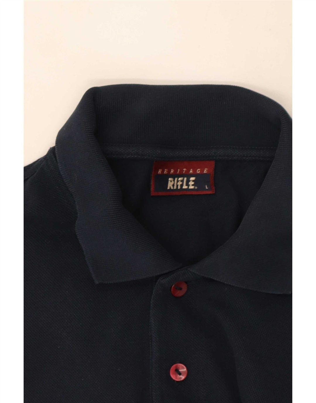 Camisa polo masculina Rifle grande azul marinho