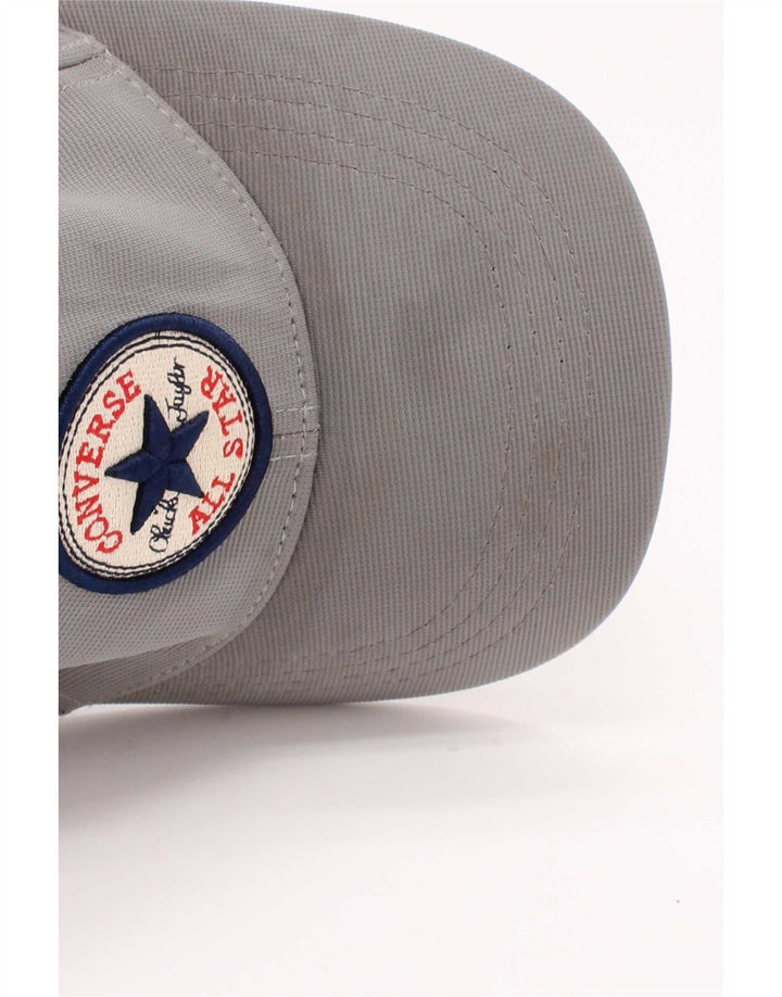 Boné de beisebol gráfico masculino Converse tamanho único algodão cinza