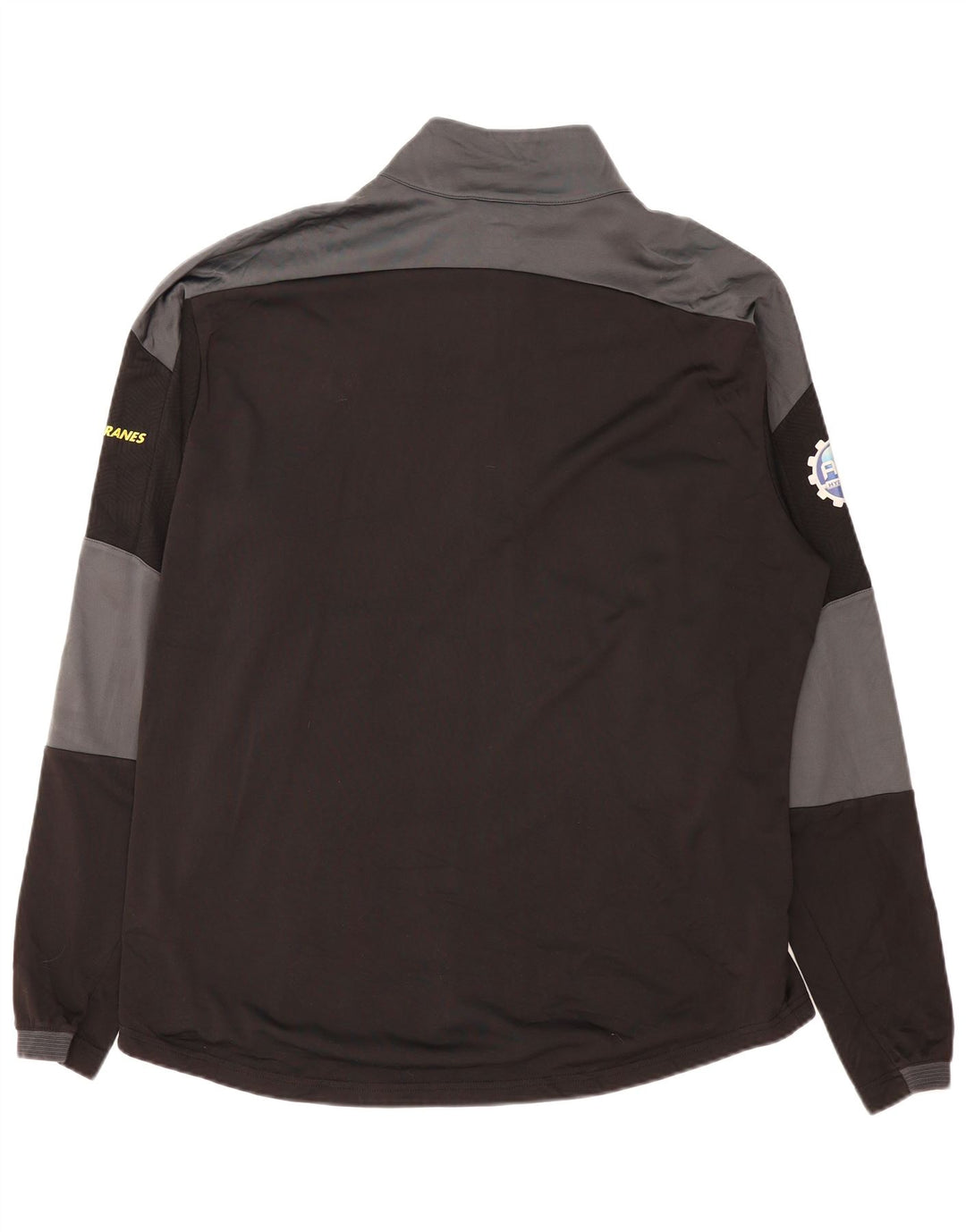 PUMA Mens Graphic Tracksuit Top Jaqueta 2XL Preto Colorblock Poliéster