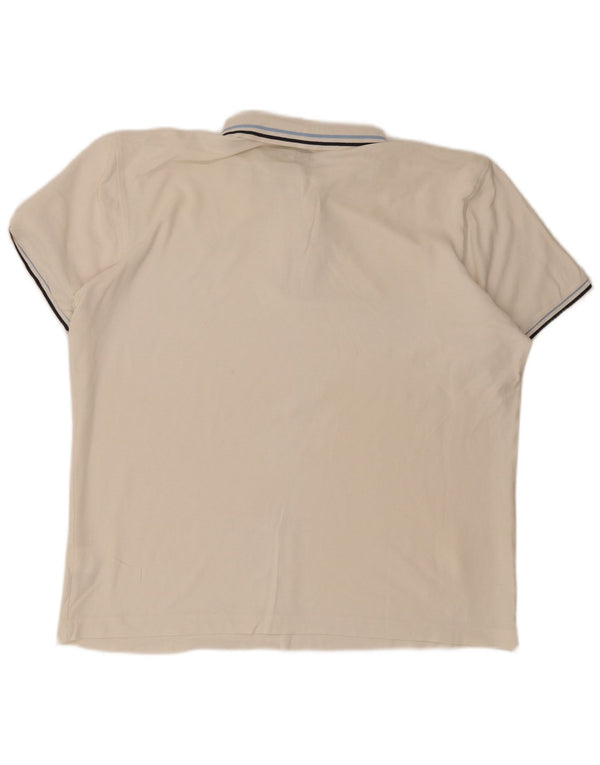 Camisa polo masculina Lotto 2XL algodão branco