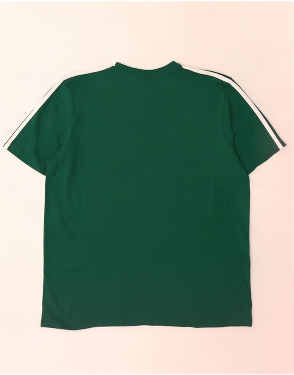 Camiseta masculina Adidas Top 2XL algodão verde