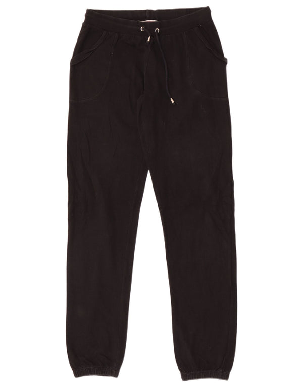 Calça de treino feminina Ellesse Joggers UK 8 pequeno algodão preto