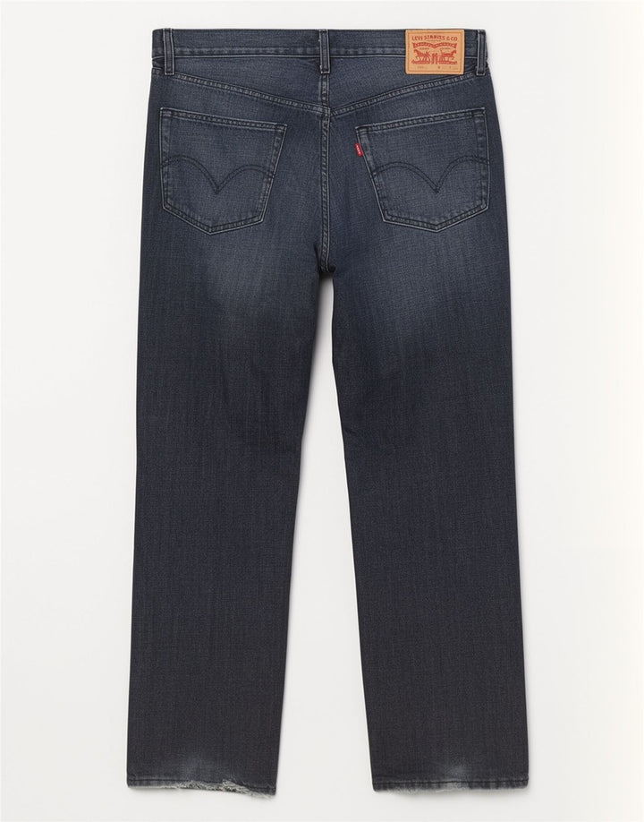 Levi's Masculino 506 Straight Jeans W38 L32 Azul Algodão