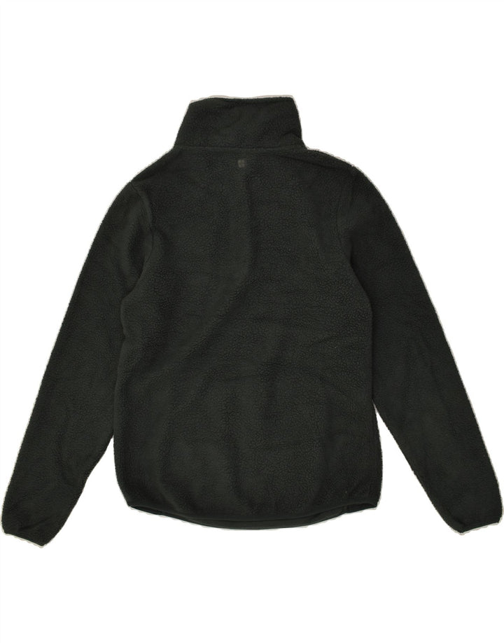 MOUNTAIN WAREHOUSE Womens Zip Neck Fleece Jumper UK 12 Medium Green | Vintage Mountain Warehouse | Thrift | Second-Hand Mountain Warehouse | Used Clothing | Messina Hembry 