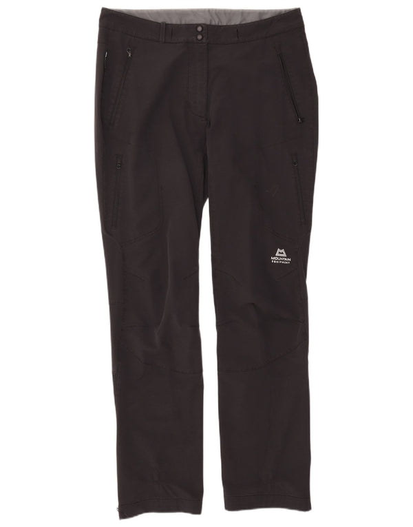 Mountain Equipment Calça cargo feminina reta UK 14 grande W33 L31 preta