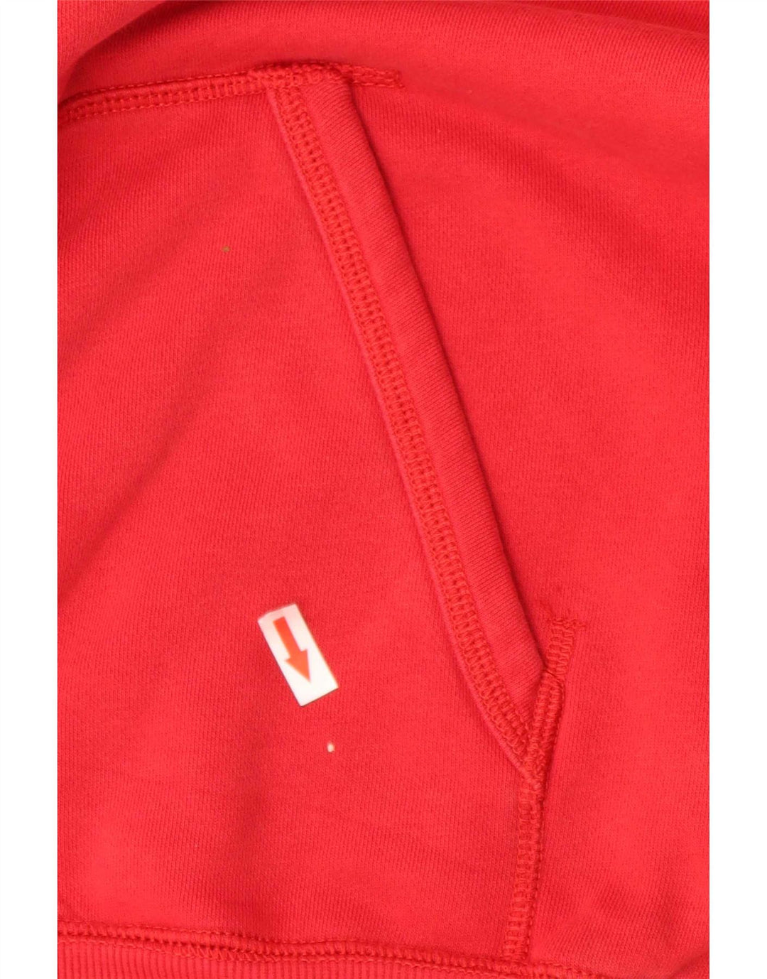 Vans Mens Versa Graphic Hoodie Jumper Grande Algodão Vermelho