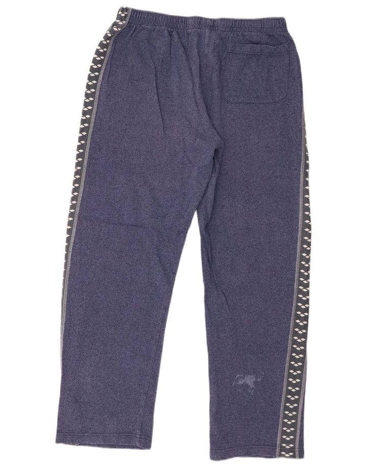 Arena Mens Graphic Calça de treino grande azul manchado