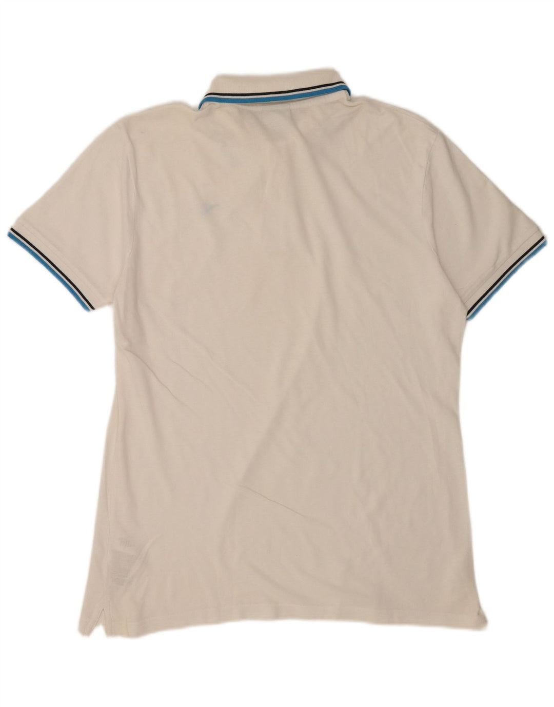 Camisa polo masculina Diadora XL algodão branco