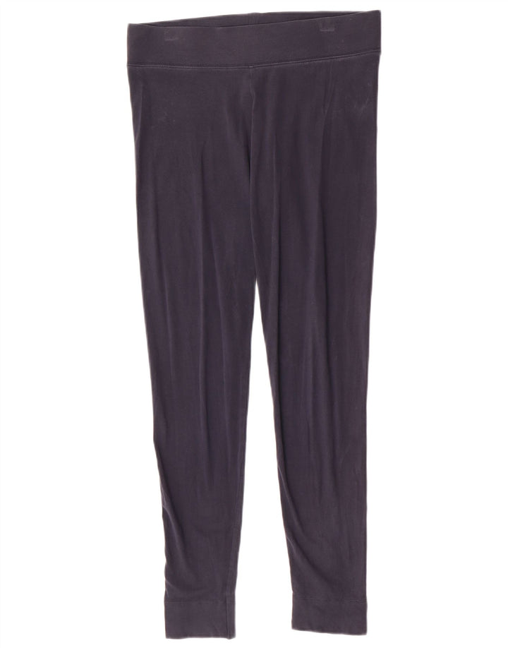 Leggings femininos Marks & Spencer Reino Unido 12 algodão azul marinho médio