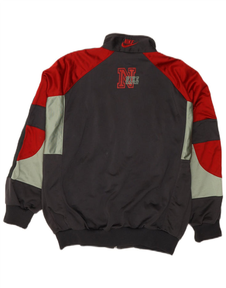 Jaqueta Nike Boys Graphic Tracksuit Top 10-11 Anos Cinza Médio Colourblock