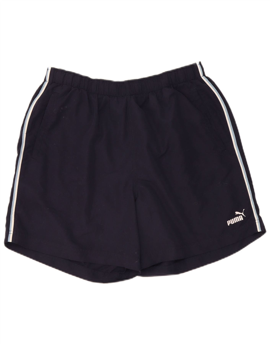 Shorts esportivos masculinos Puma XL azul marinho