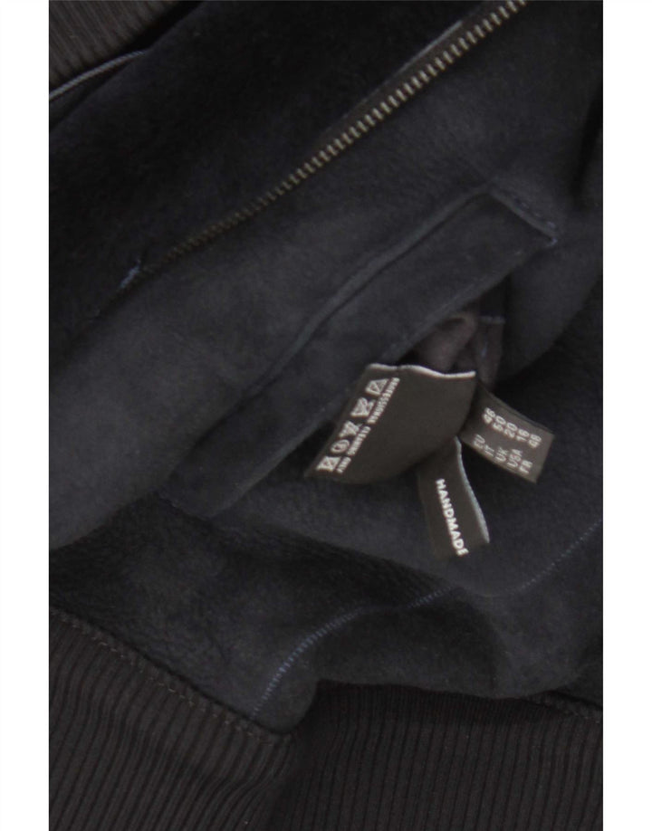 CPL1953 Jaqueta Bomber Shearling Feminina UK 20 2XL Azul Marinho Shearling