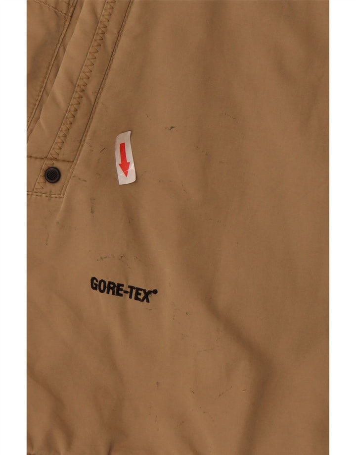 Jaqueta corta-vento masculina Bugatti Gore-Tex UK 62 6XL algodão bege
