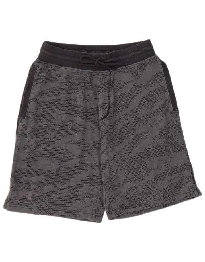 Shorts esportivos masculinos Under Armour grande camuflagem azul marinho