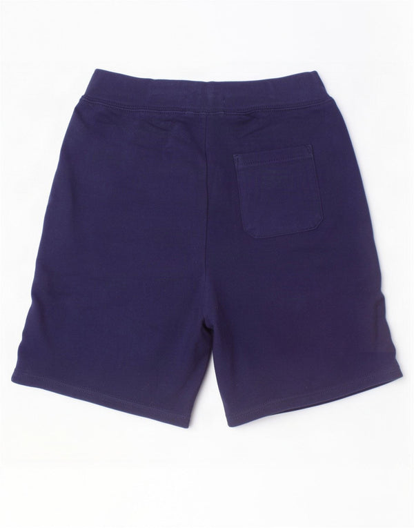 Polo Ralph Lauren Shorts esportivos gráficos para meninos 14-15 anos grandes azul marinho