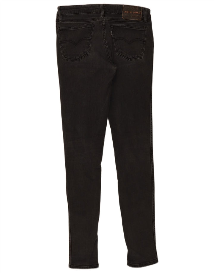 Calça jeans feminina Levi's Line 8 Skinny W28 L32 cinza