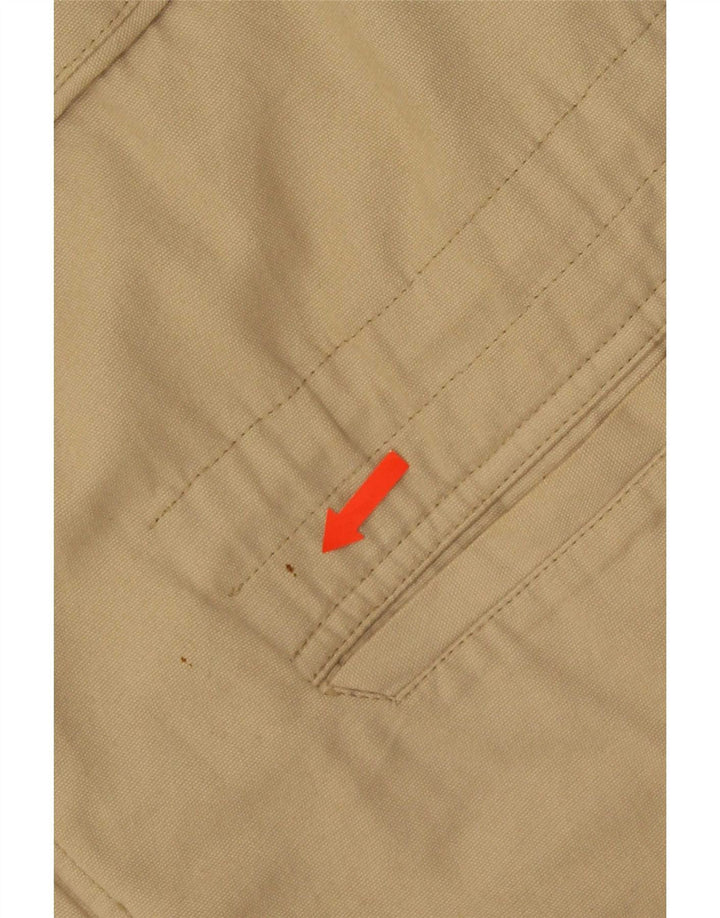 Jaqueta utilitária masculina Fay Loose Fit UK 36 pequena bege
