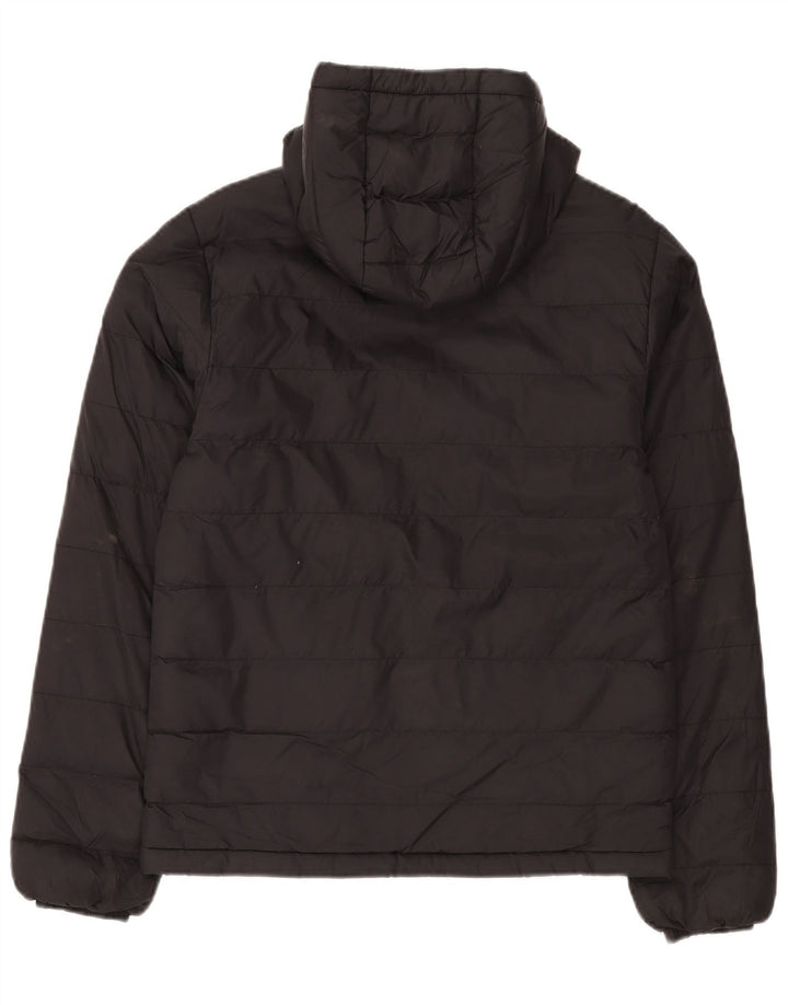 Jaqueta acolchoada masculina com capuz Mountain Warehouse UK 34 XS poliamida preta