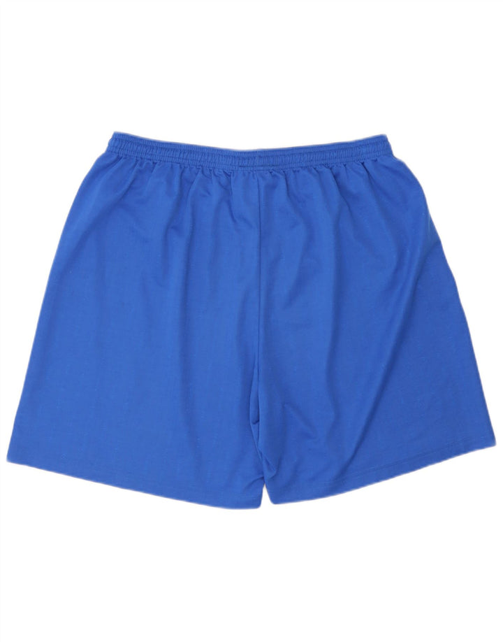 Shorts esportivos masculinos Umbro XL azul poliéster
