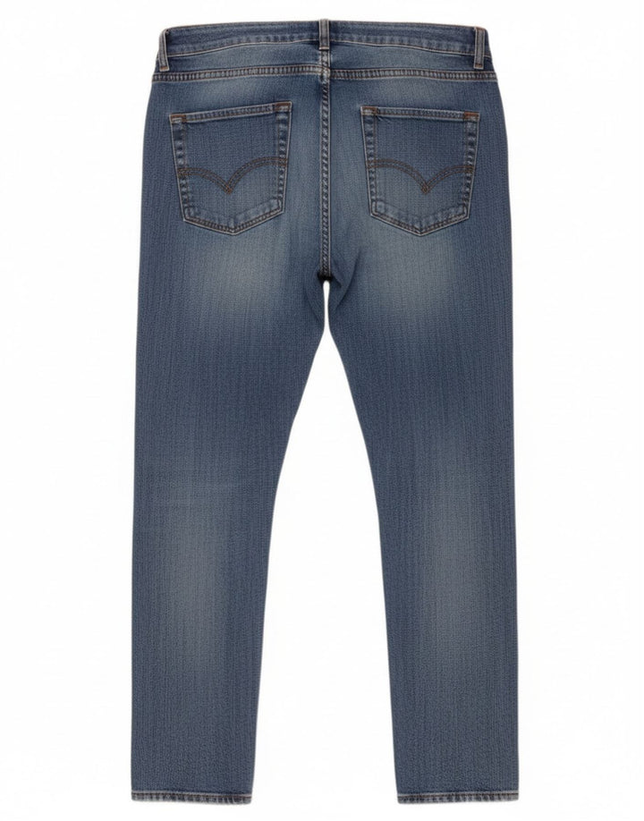 Liu Jo Masculino Scott Skinny Jeans W33 L29 Azul Poliéster