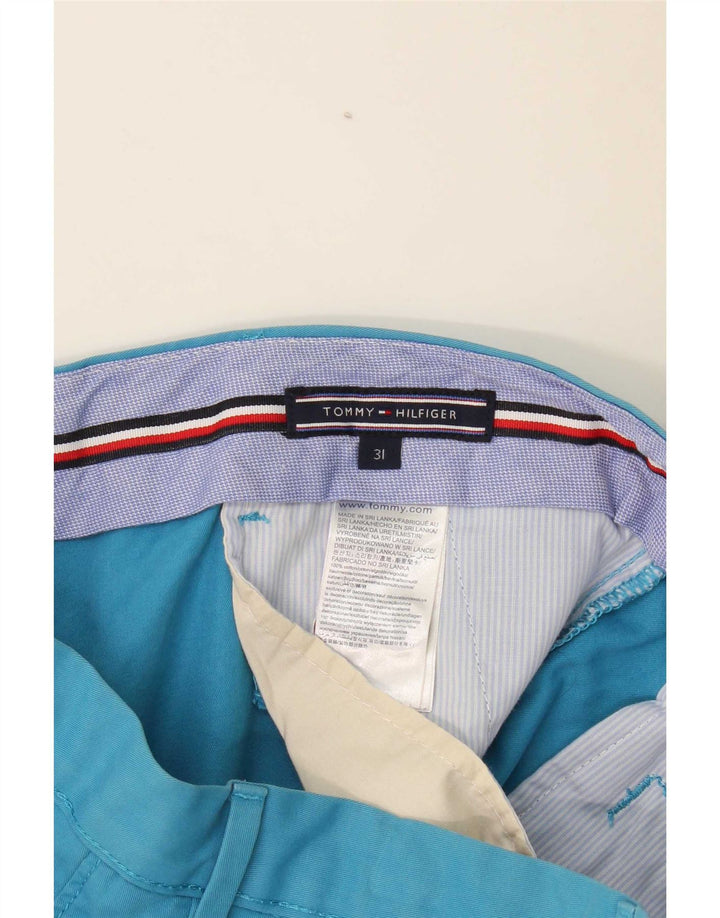 Shorts Chino Masculino Tommy Hilfiger W31 Algodão Azul Médio